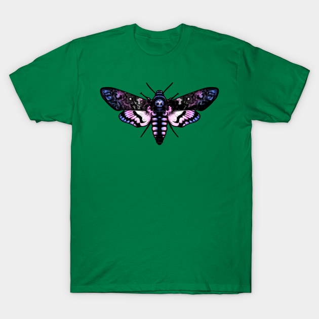 Trans Moth T-Shirt by Art by Veya